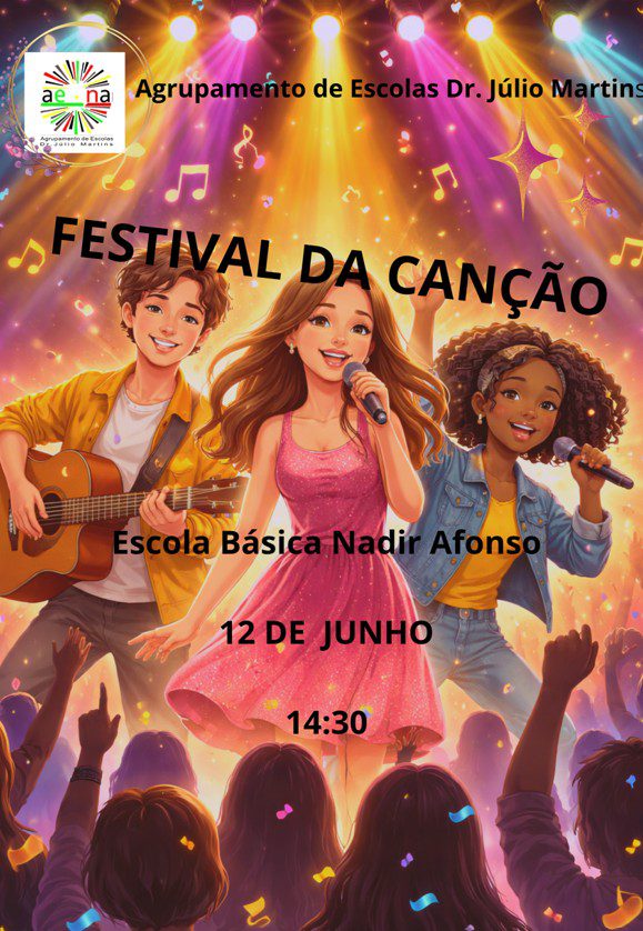 Cartaz Oficial do Festival do Agrupamento